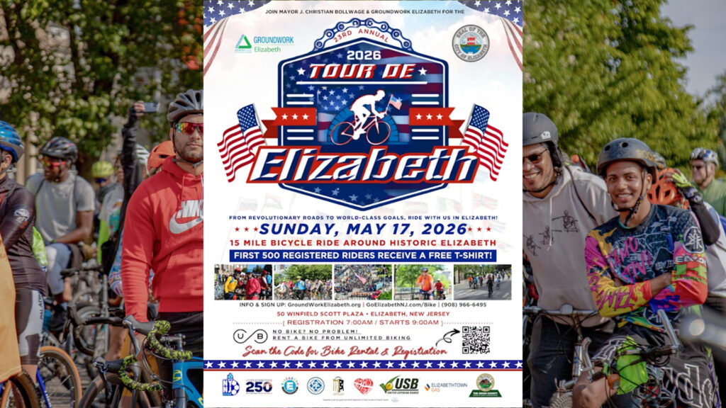 23rd Annual Tour de Elizabeth 2026 - Elizabeth, NJ Bike Ride