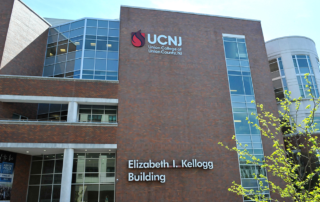 Exterior view of the UCNJ Union College Elizabeth I. Kellogg Building at 40 West Jersey Street in Elizabeth, New Jersey.