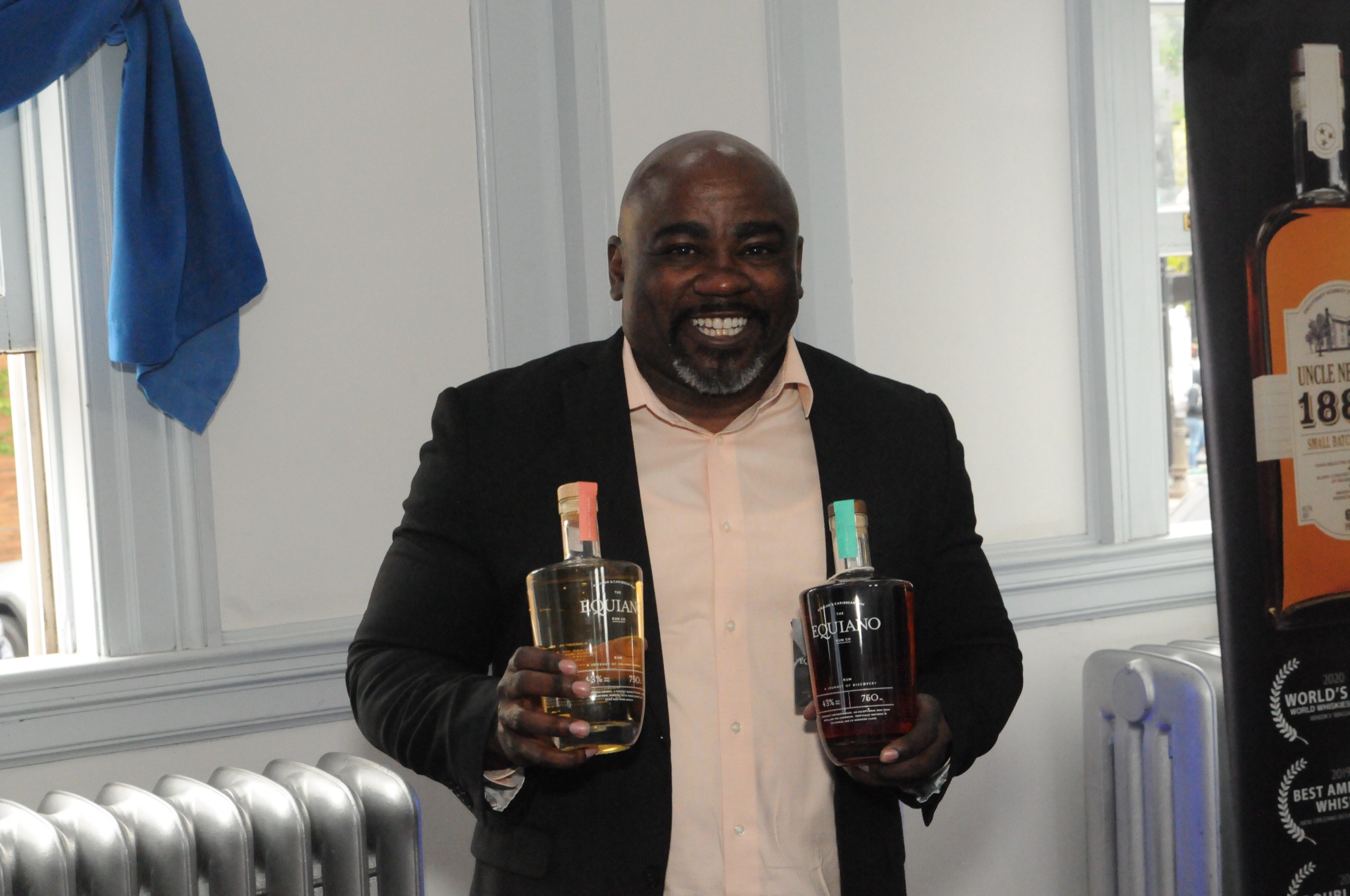 Gala vendor with products at the 313+ Ancestors Speak Project Gala in 2022.