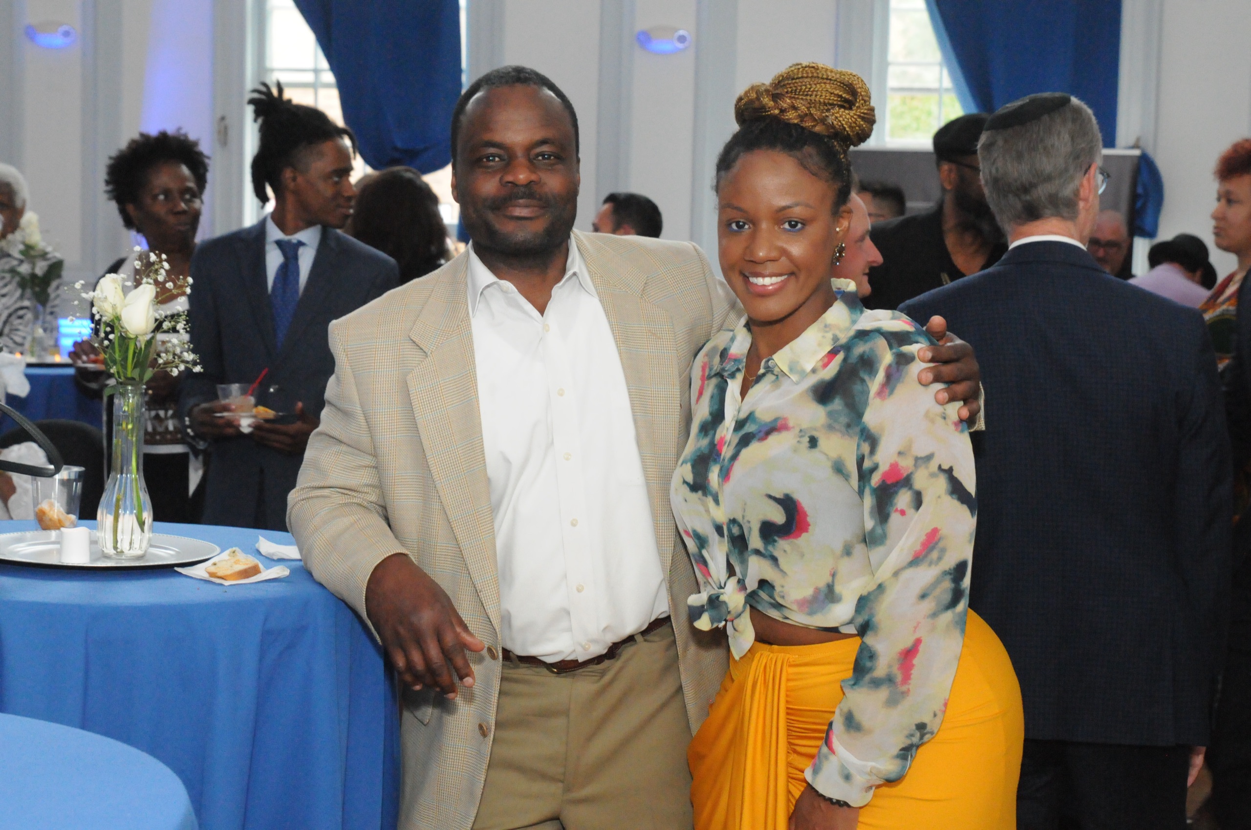Guests attend the 313+ Ancestors Speak Project Gala at Snyder Academy in 2022.